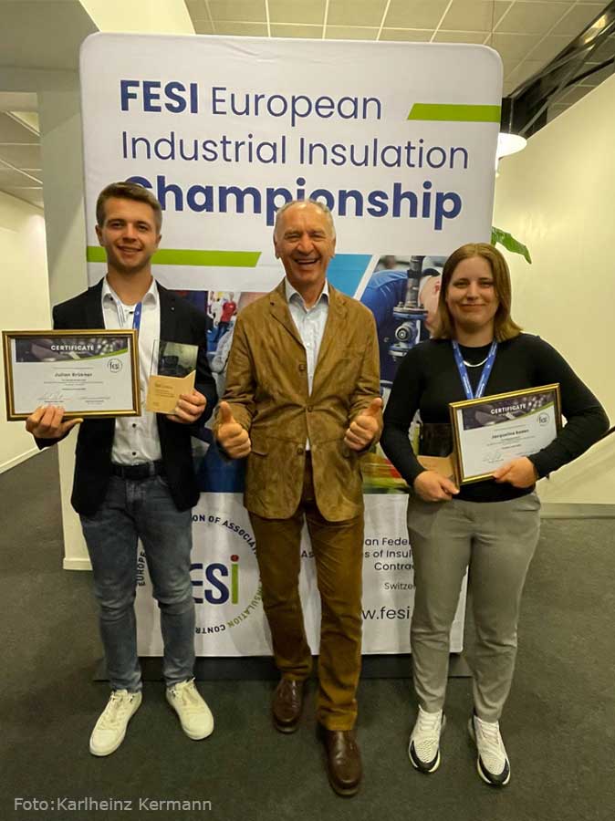 Das Team ZDB Deutschland Isolierhandwerk ist Europameister 2025 geworden